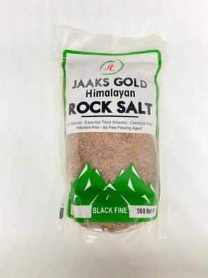 Himalayan Black Fine Salt 500gmx25